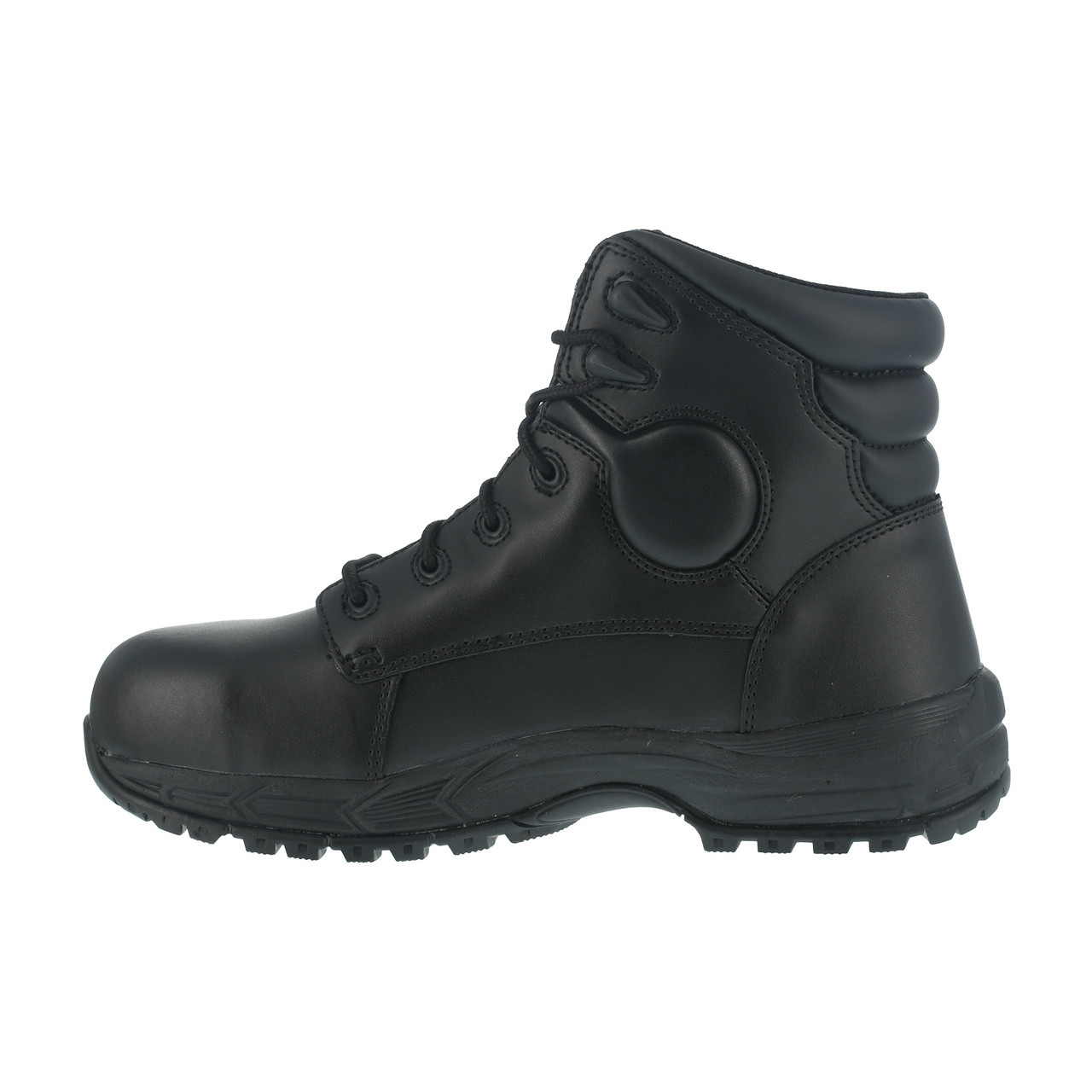 IRON AGE GROUND FINISH BLACK 6" SPORT STEEL TOE BOOTS IA5150