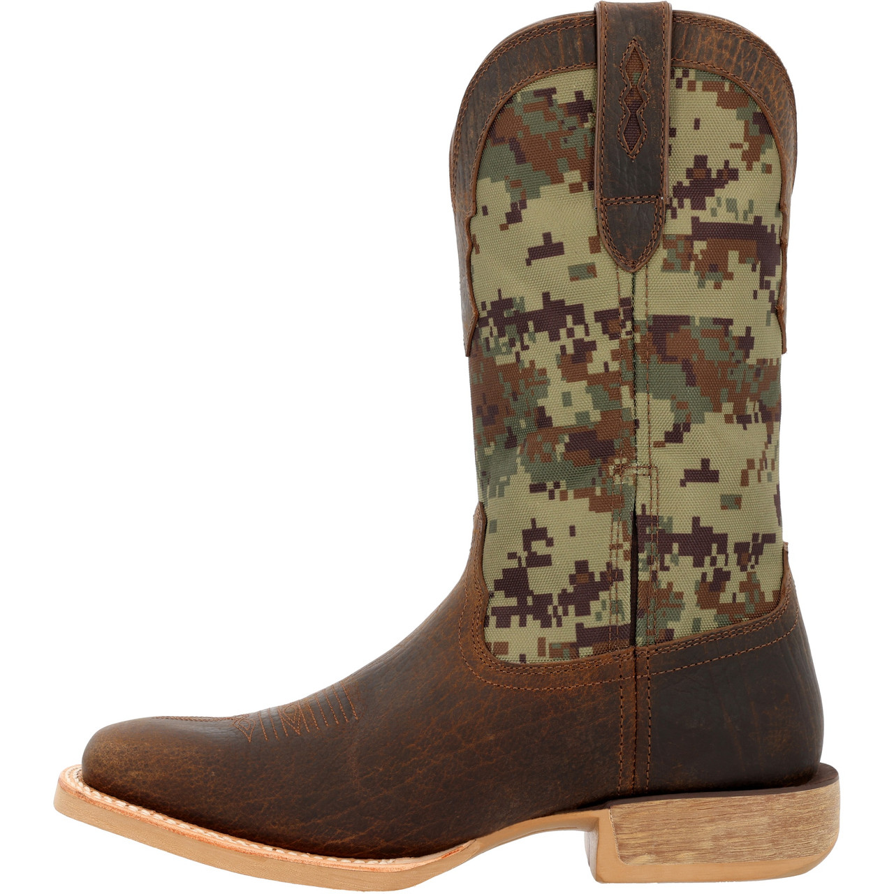 DURANGO® REBEL PRO™ GREEN DIGI CAMO WESTERN  BOOTS DDB0396 