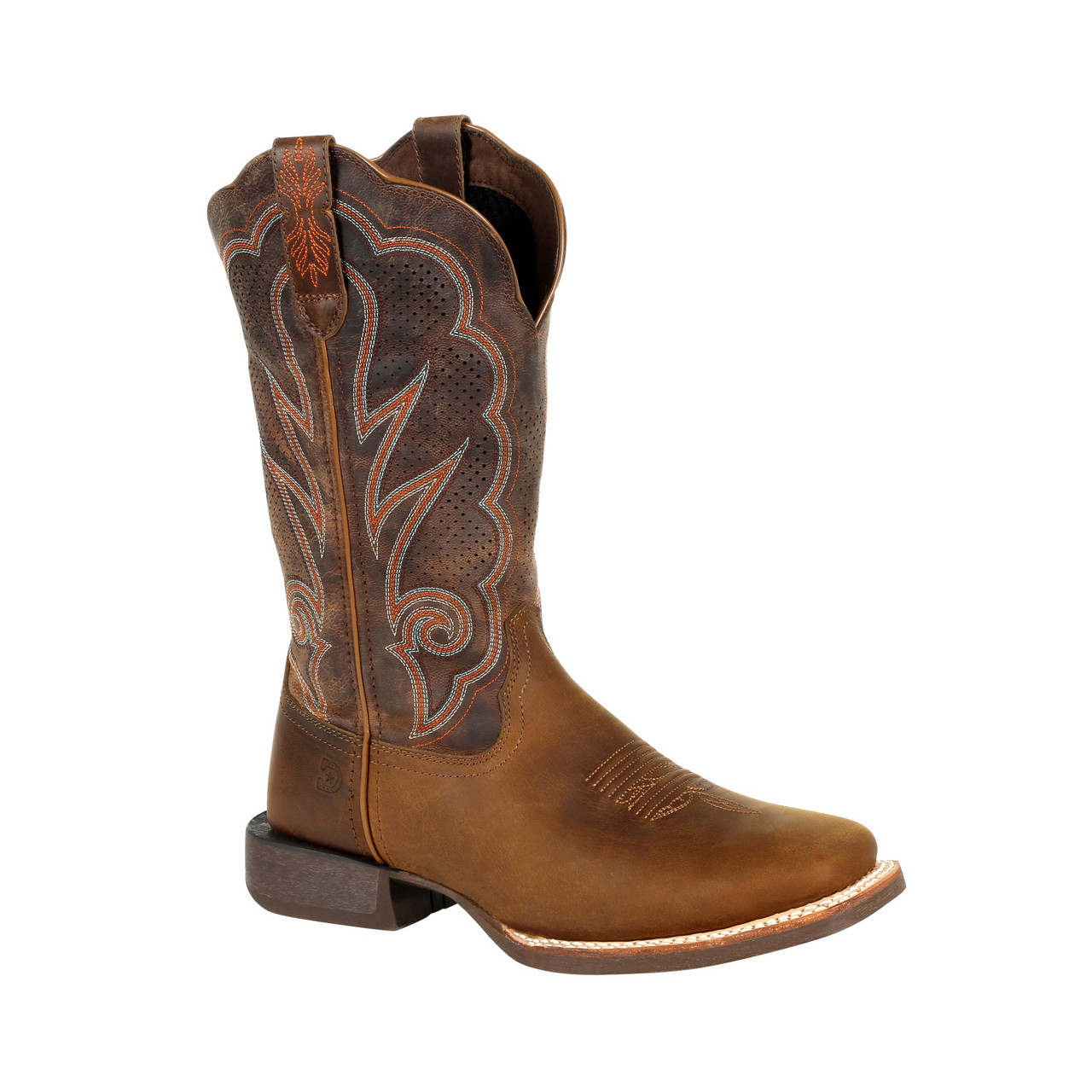 DURANGO® LADY REBEL PRO™ WOMEN'S COGNAC VENTILATED WESTERN BOOTS DRD0376