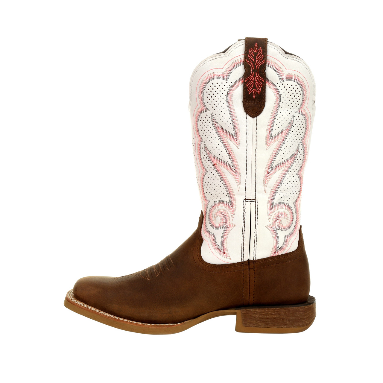 DURANGO® LADY REBEL PRO™ WOMEN'S WHITE VENTILATED WESTERN BOOTS DRD0392