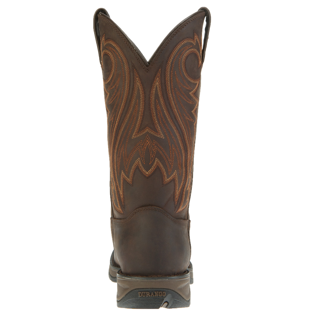 REBEL™ BY DURANGO® CHOCOLATE PULL-ON WESTERN BOOTS DB5464 