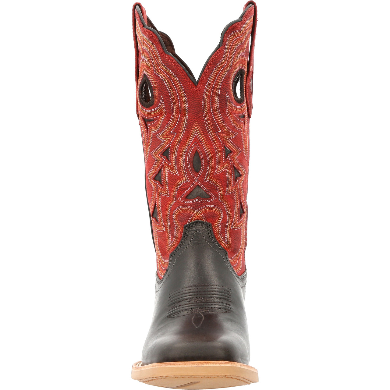 DURANGO® LADY REBEL PRO™ WOMEN'S BLACK & CRIMSON WESTER BOOTS DRD0421 SALE