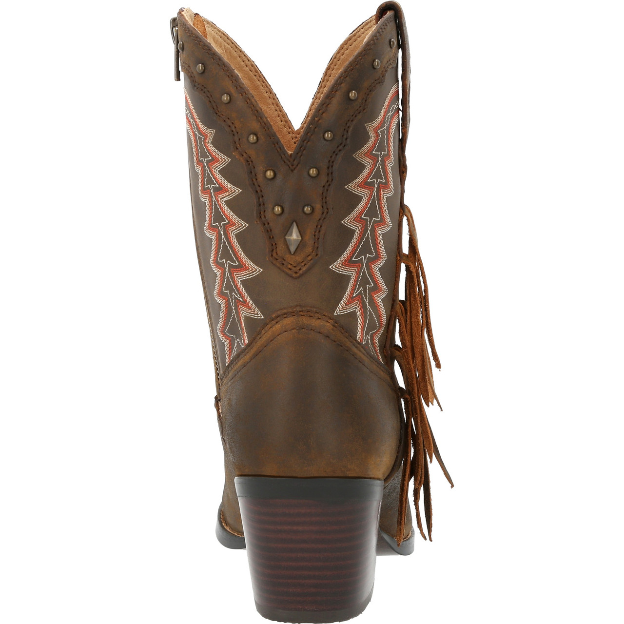 CRUSH™ BY DURANGO® WOMEN'S ROASTED PECAN BOOTIE WESTERN BOOTS DRD0430