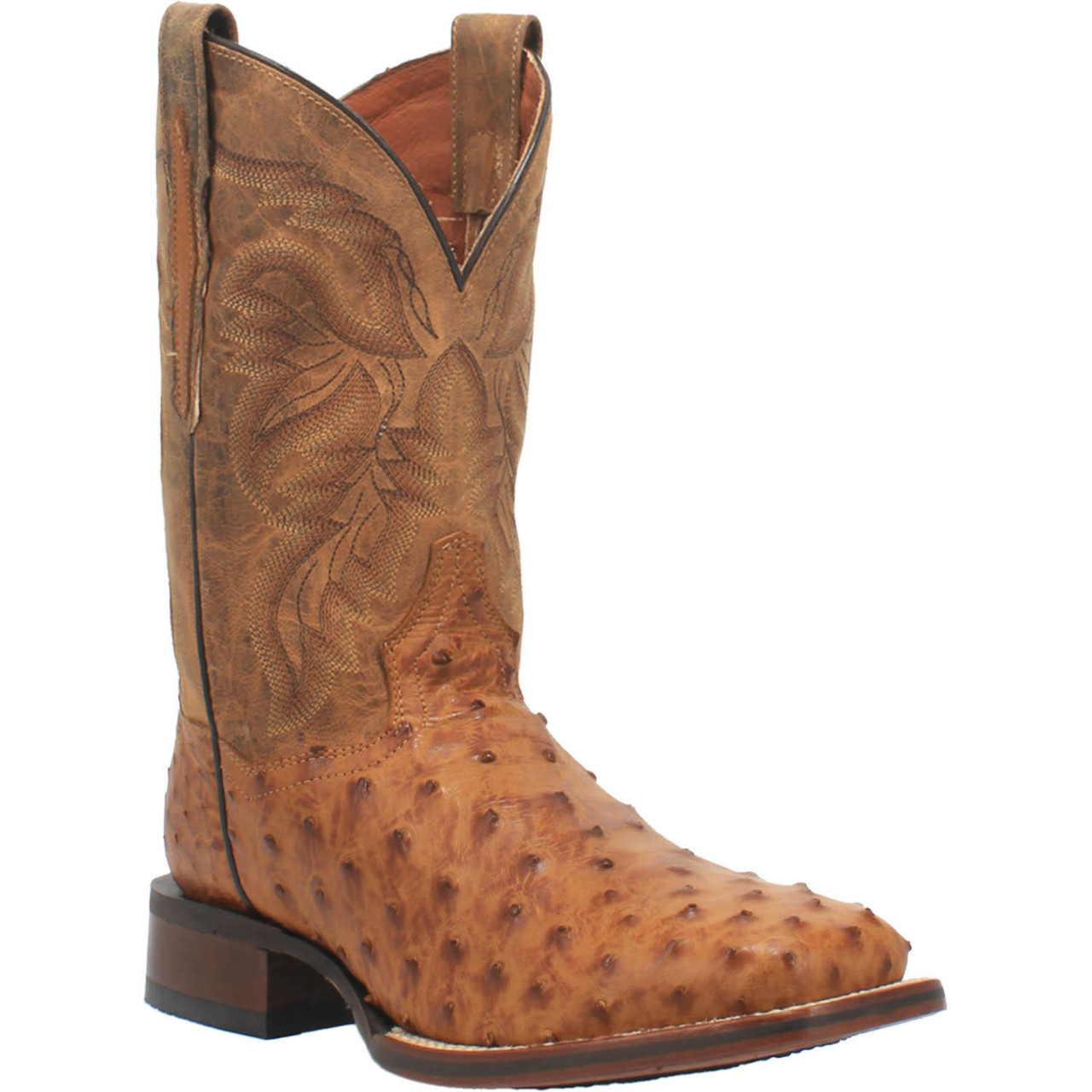 DAN POST ALAMOSA FULL QUILL OSTRICH BOOTS DP3876