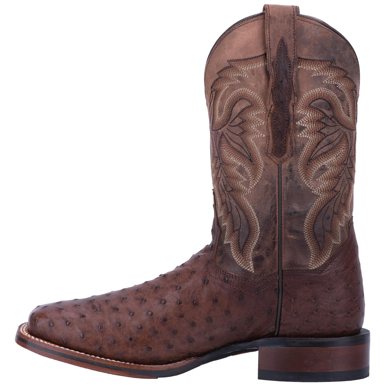 DAN POST ALAMOSA FULL QUILL OSTRICH BOOTS DP3875