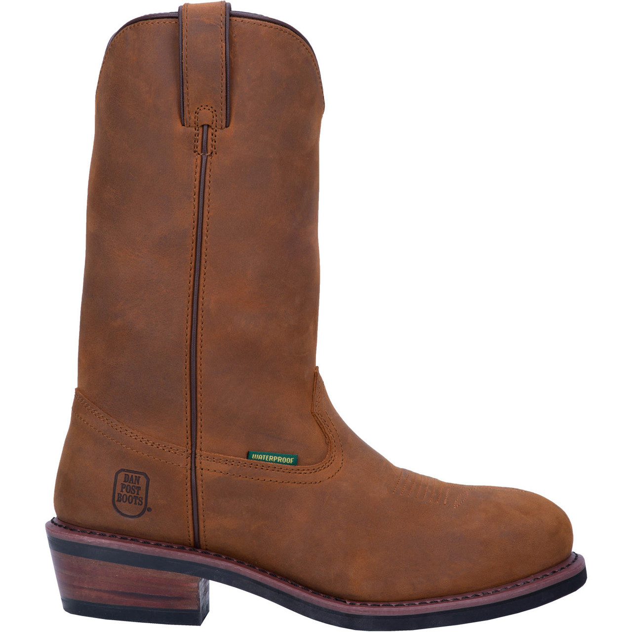 DAN POST ALBUQUERQUE 12" WELLINGTON ST WATERPROOF WORK BOOTS DP69691 