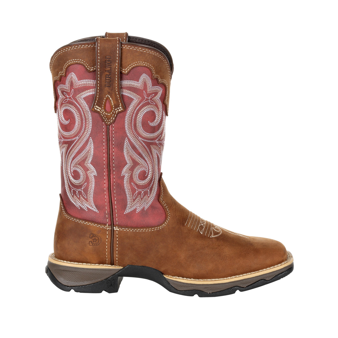 LADY REBEL™ BY DURANGO® WOMEN'S RED WESTERN BOOTS DRD0349 
