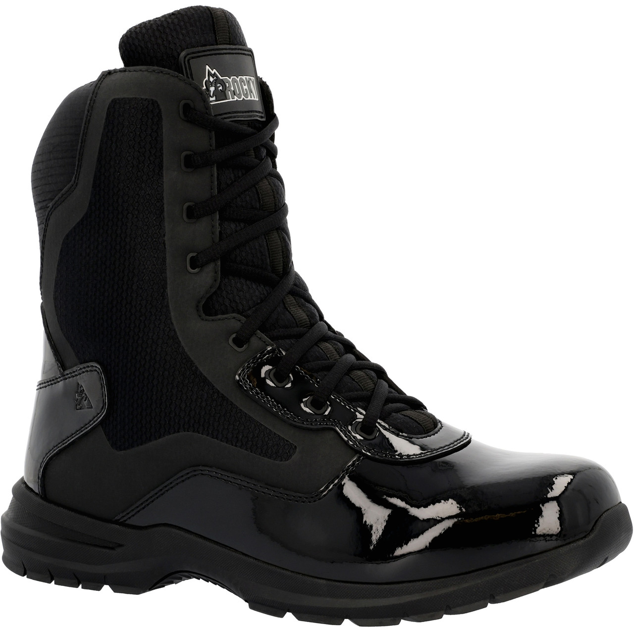 ROCKY CADET BLACK PUBLIC SERVICE BOOTS RKD0103