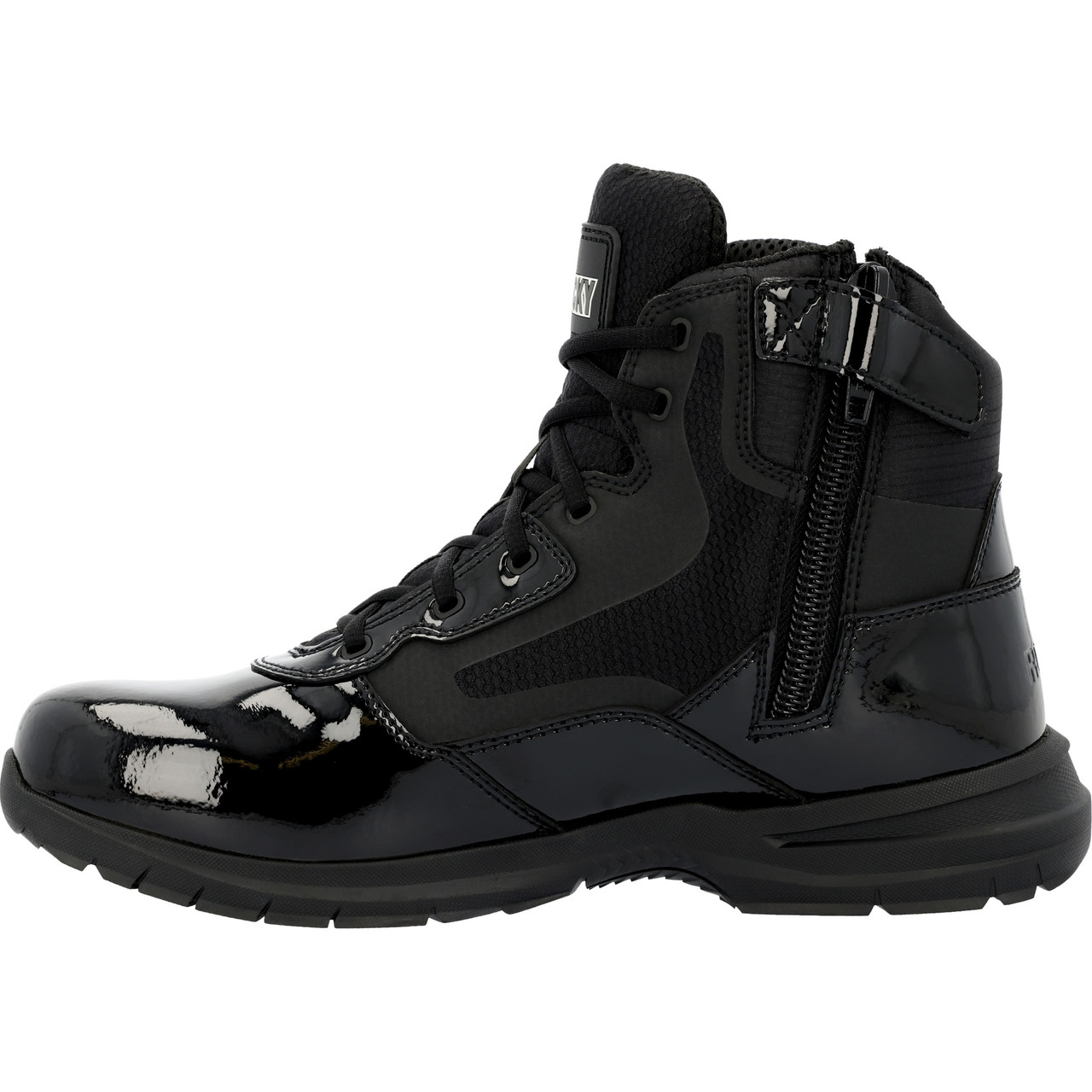 ROCKY CADET BLACK PUBLIC SERVICE BOOTS RKD0105