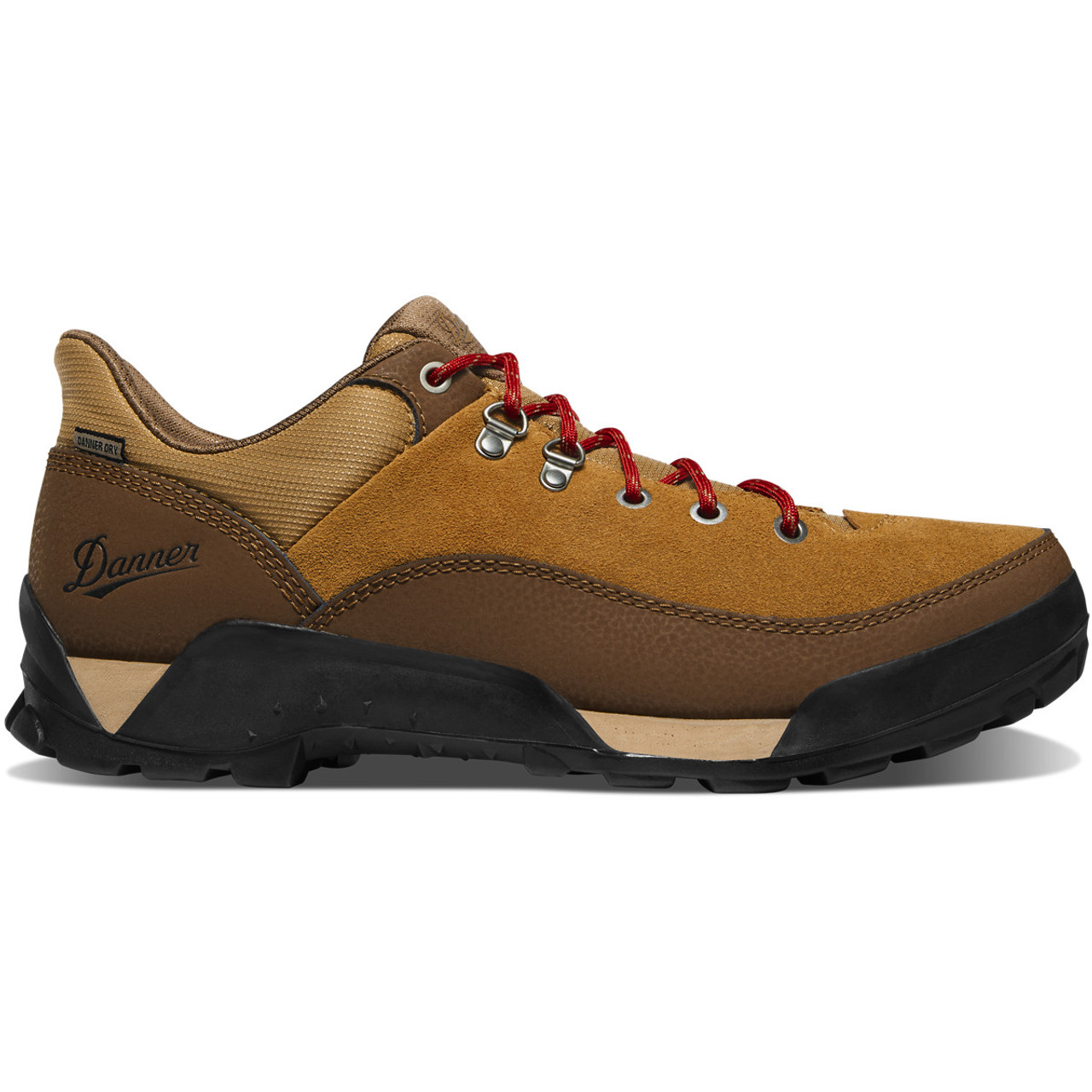 DANNER® PANORAMA LOW 4" GOBLIN BROWN/RED OUTDOOR BOOTS 63470 