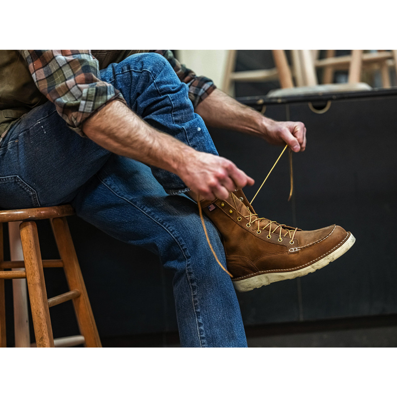 Danner bull run shop moc toe boots