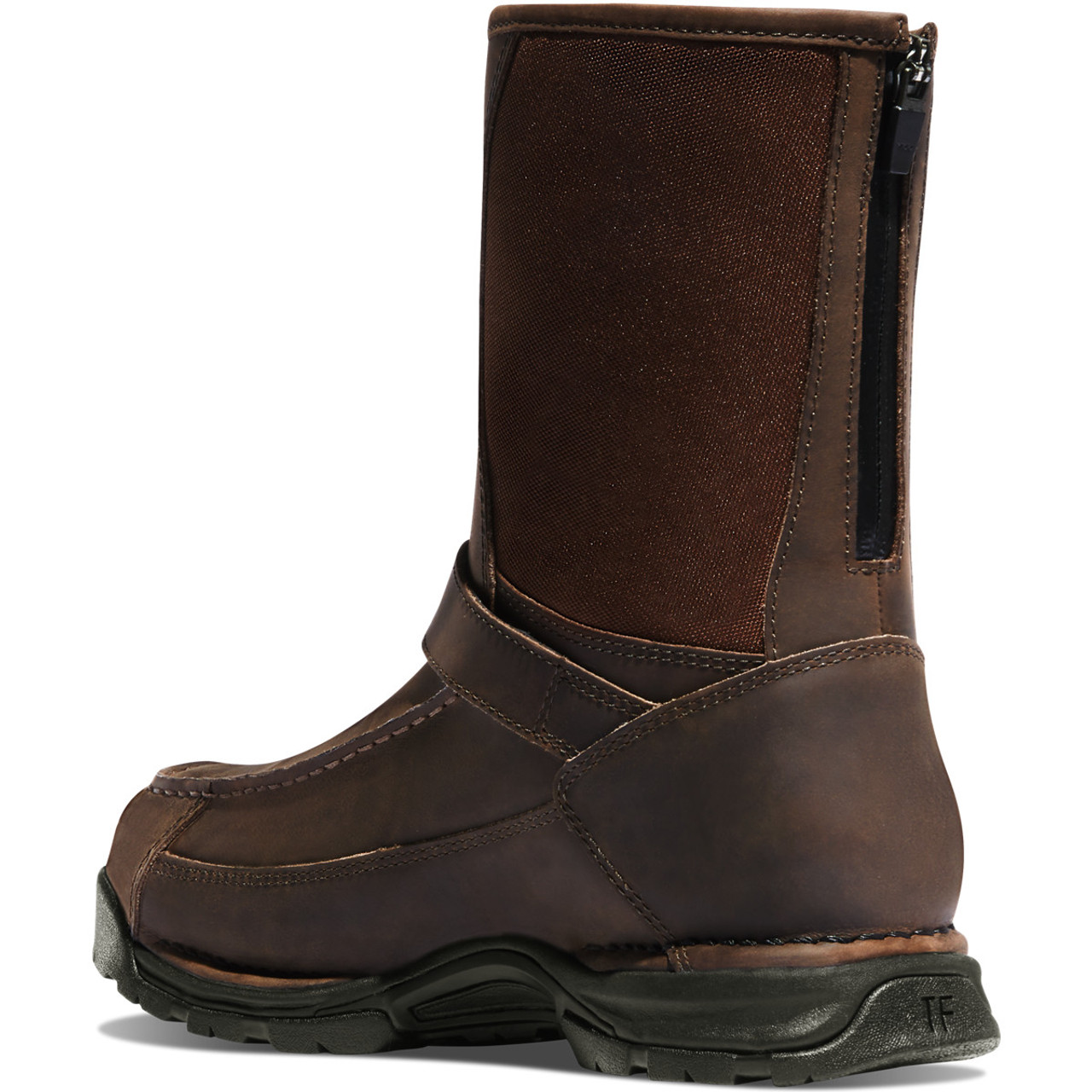 DANNER® SHARPTAIL REAR ZIP 10" DARK BROWN HUNT BOOTS 45025