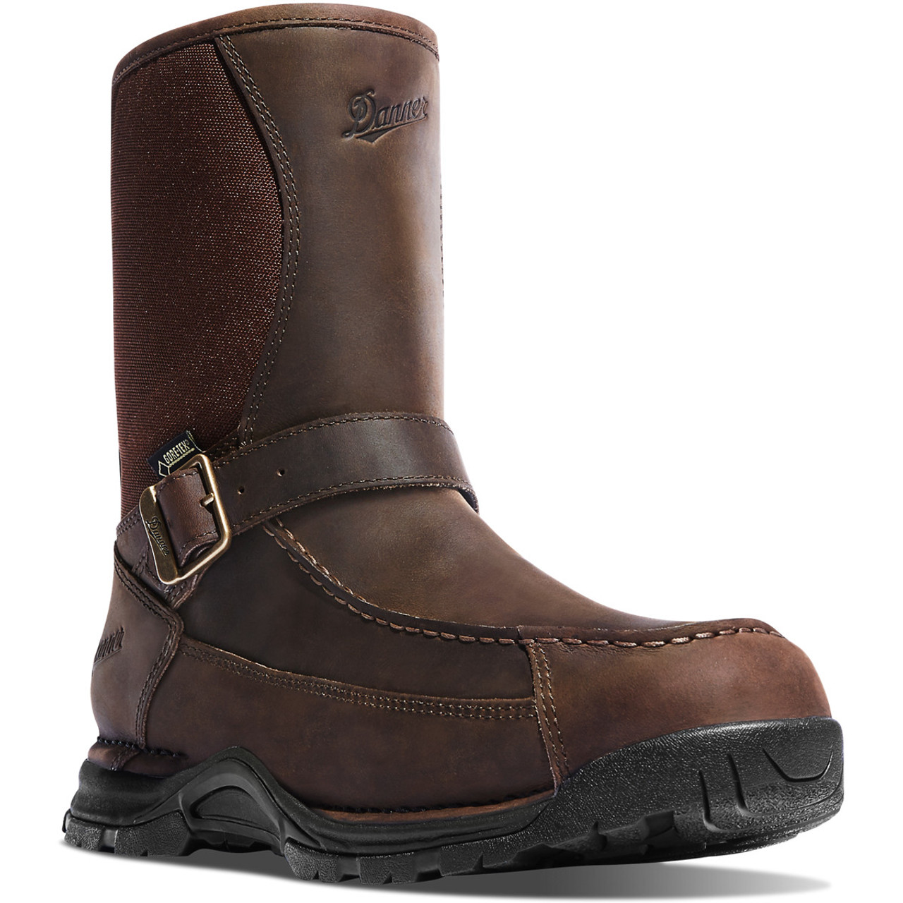 DANNER® SHARPTAIL REAR ZIP 10" DARK BROWN HUNT BOOTS 45025