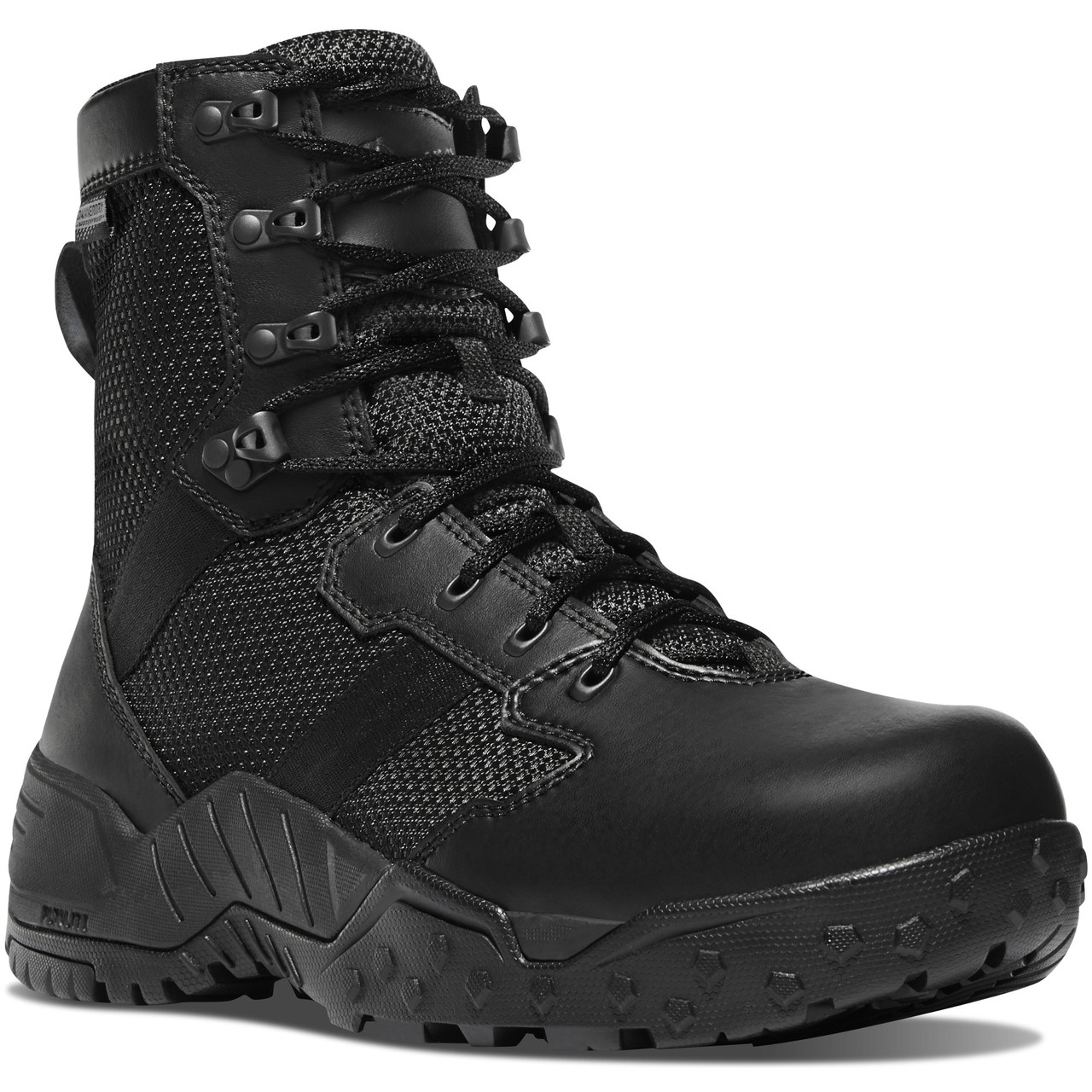 DANNER® SCORCH SIDE-ZIP BLACK - DANNER DRY 8" TACTICAL BOOTS 25733