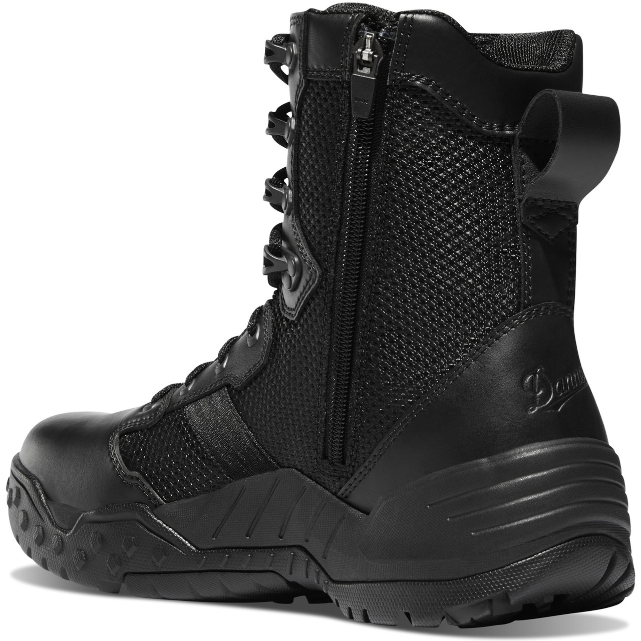 DANNER® SCORCH SIDE-ZIP BLACK - DANNER DRY 8" TACTICAL BOOTS 25733