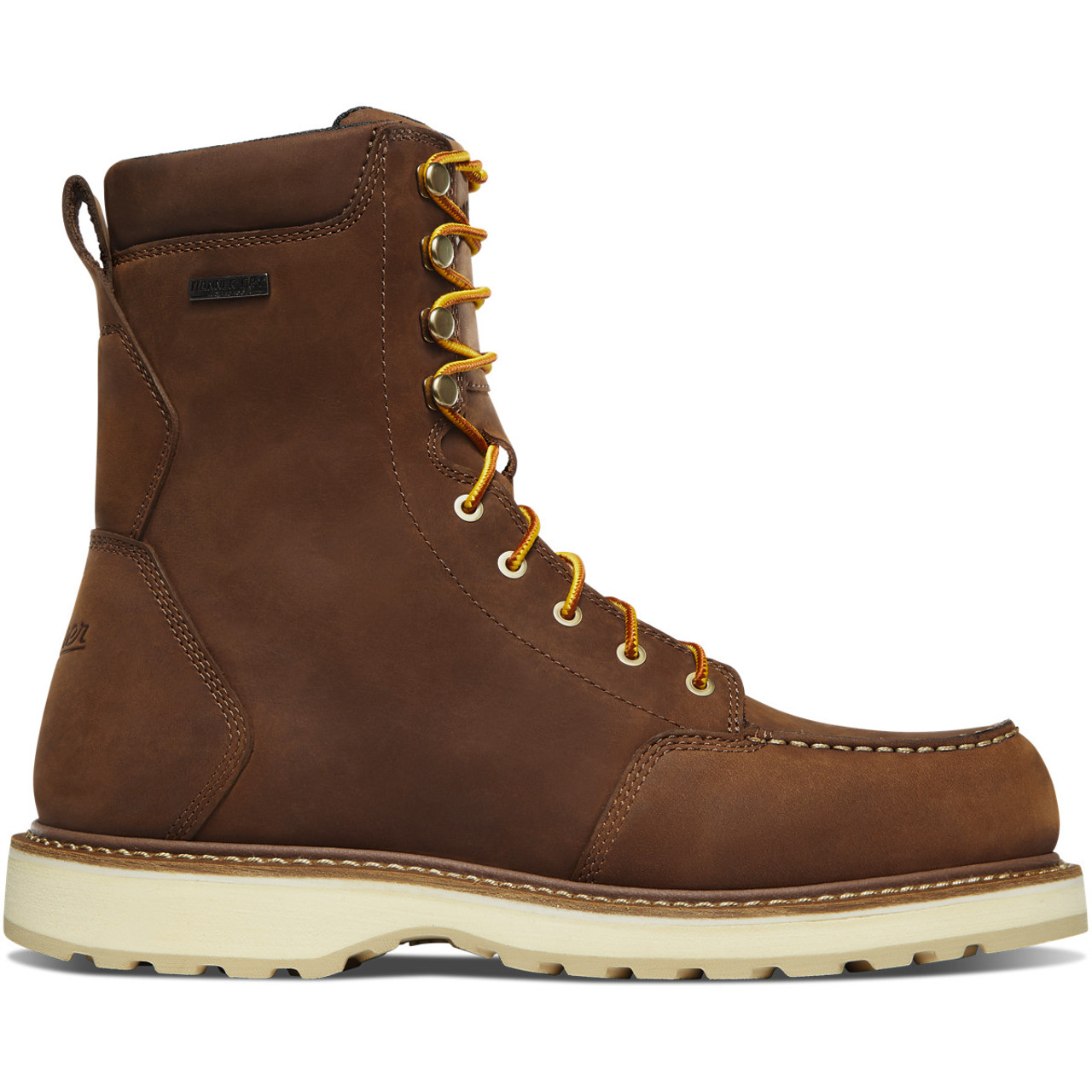 DANNER® CEDAR RIVER 8" BROWN ALUMINUM TOE WORK BOOTS 14303 