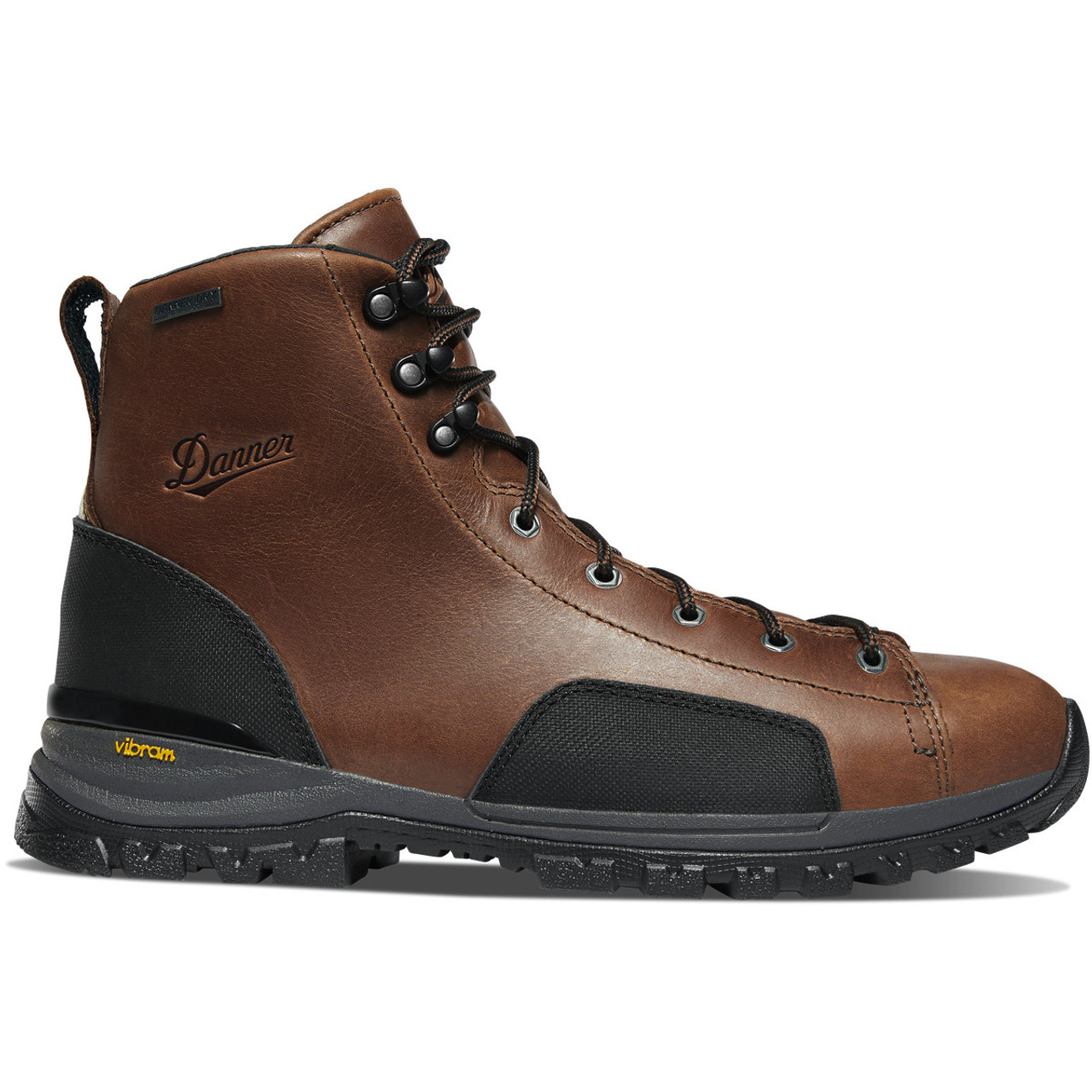 DANNER® STRONGHOLD 6" DARK BROWN WORK BOOTS 16722