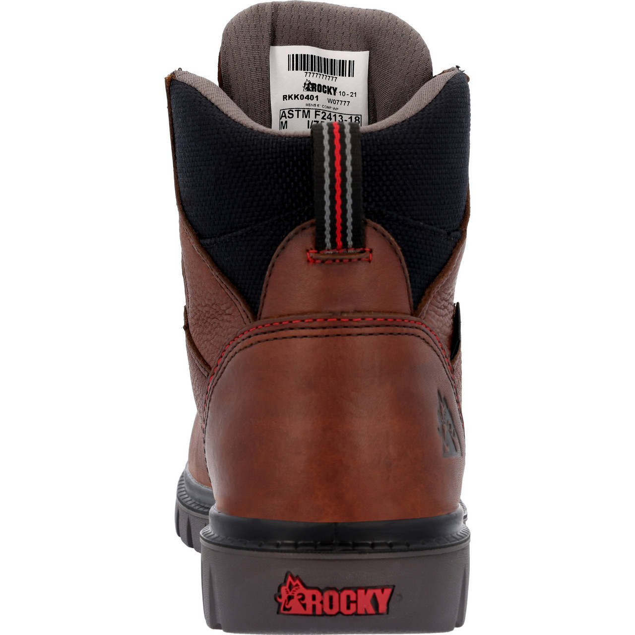 ROCKY WORKSMART WATERPROOF COMPOSITE TOE WORK BOOTS RKK0401