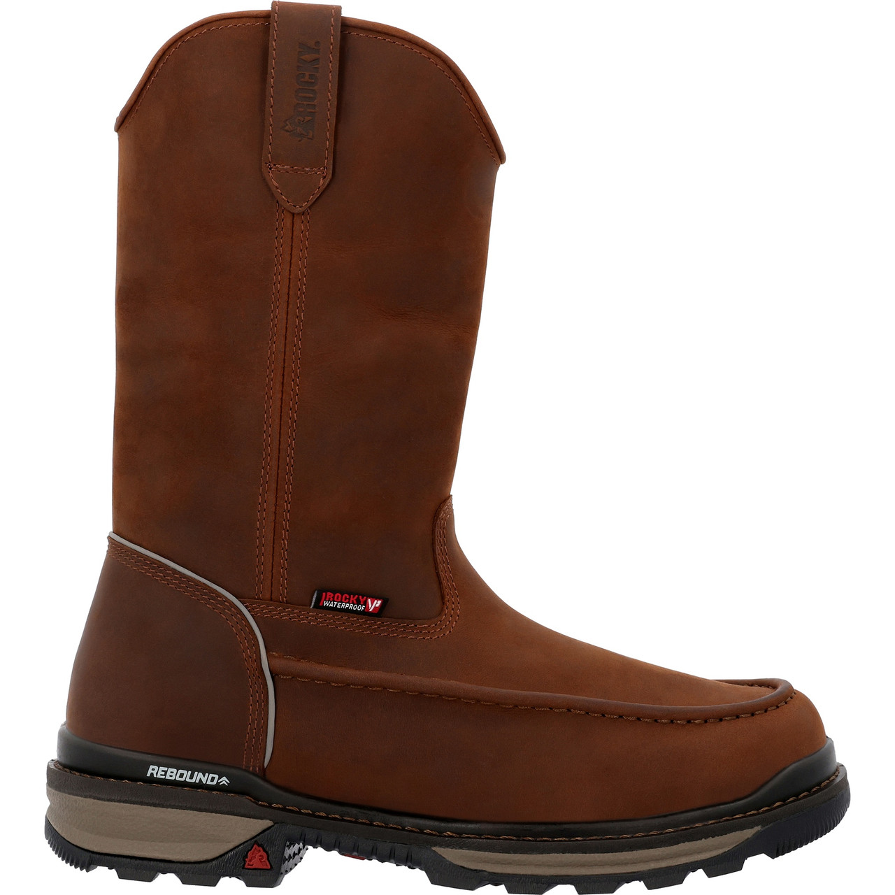 ROCKY RAMS HORN WATERPROOF PULL-ON WORK BOOTS RKK0441