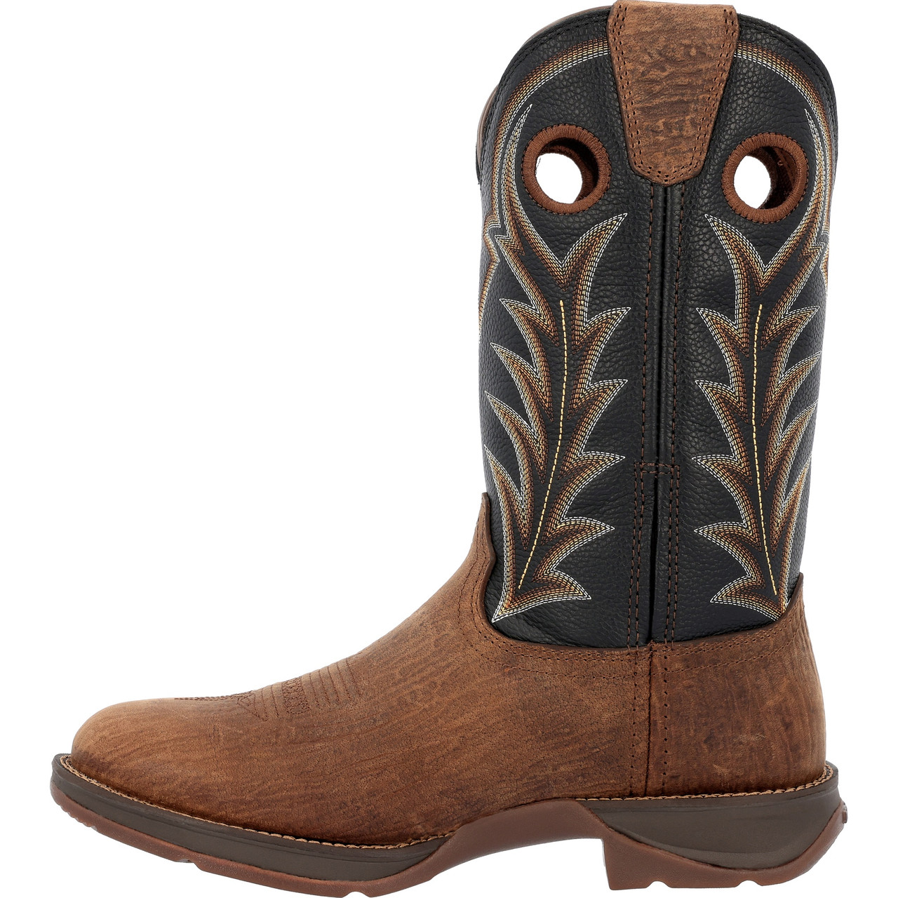 REBEL™ BY DURANGO® OAK BARK MIDNIGHT WESTERN BOOTS DDB0428