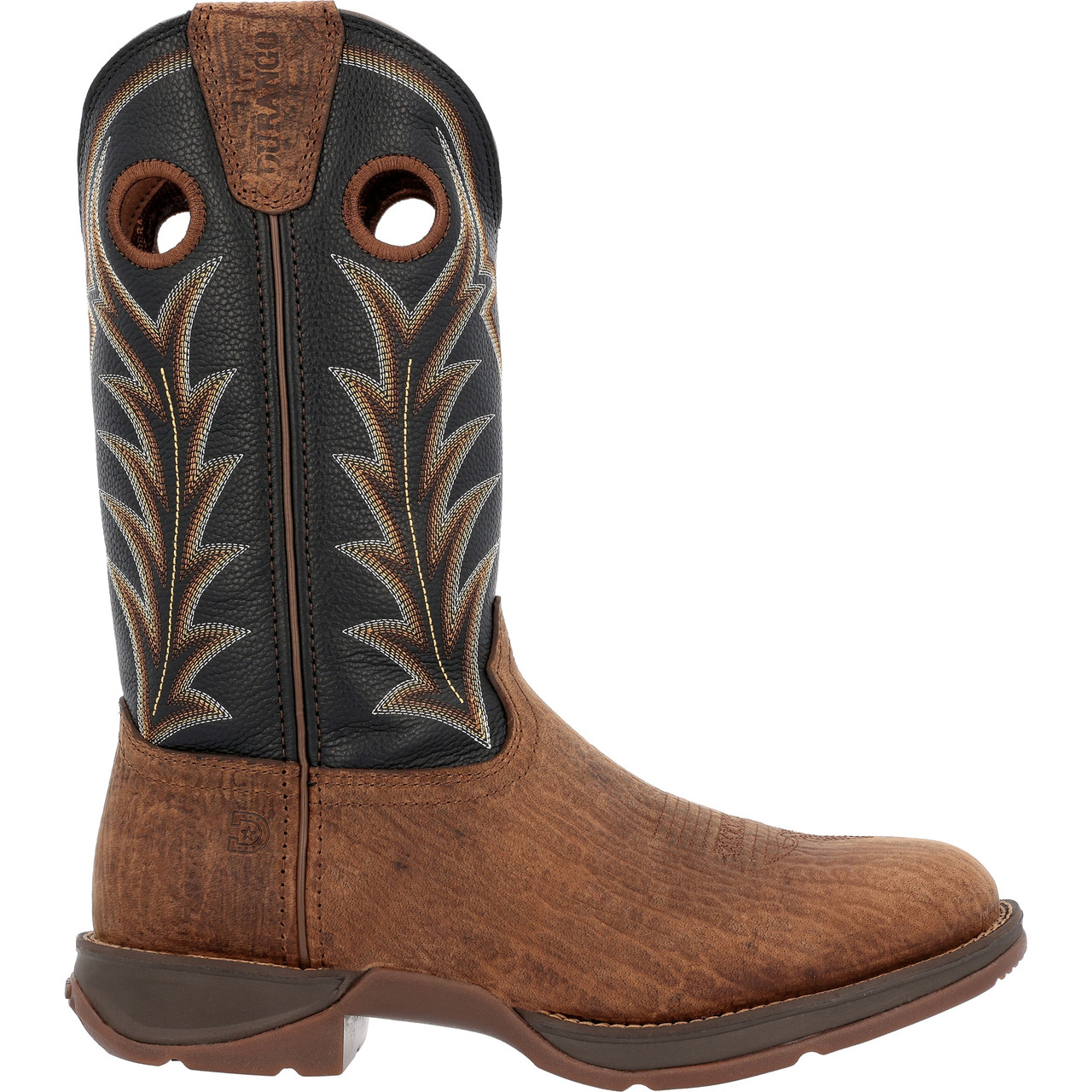 REBEL™ BY DURANGO® OAK BARK MIDNIGHT WESTERN BOOTS DDB0428