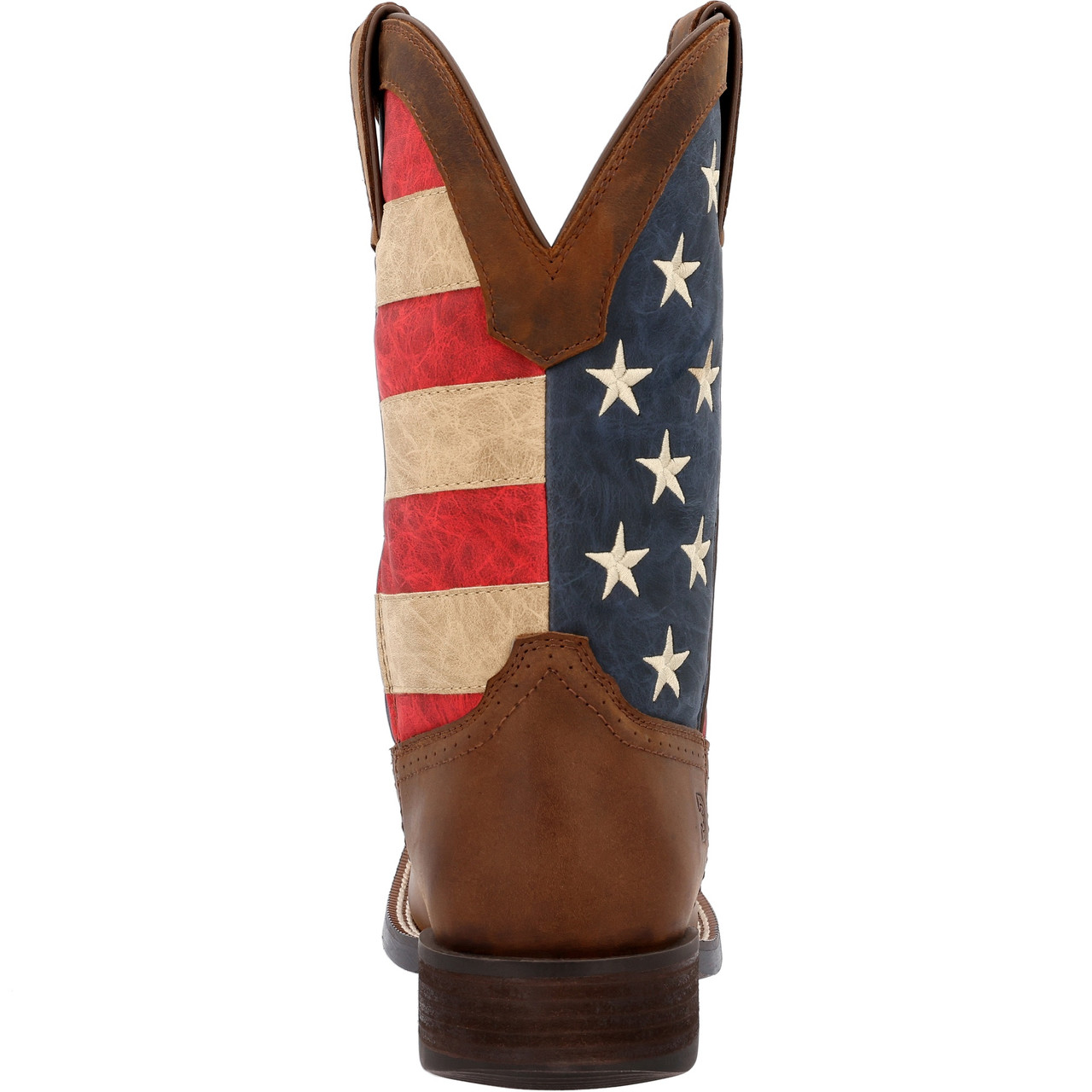 DURANGO® SADDLEBROOK™ BROWN UNION FLAG WESTERN BOOTS DDB0446