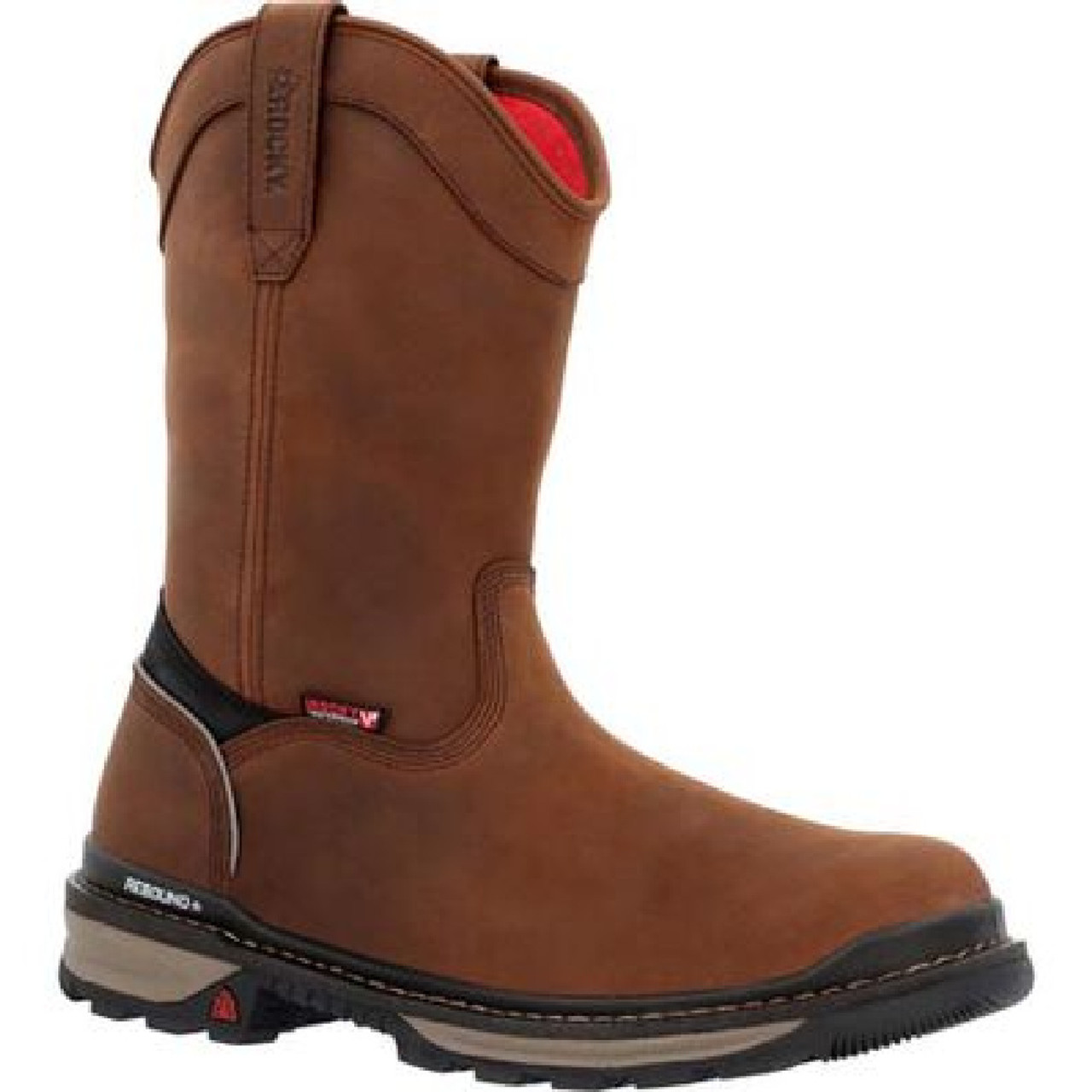 ROCKY RAMS HORN WATERPROOF COMPOSITE TOE PULL-ON WORK BOOTS RKK0443