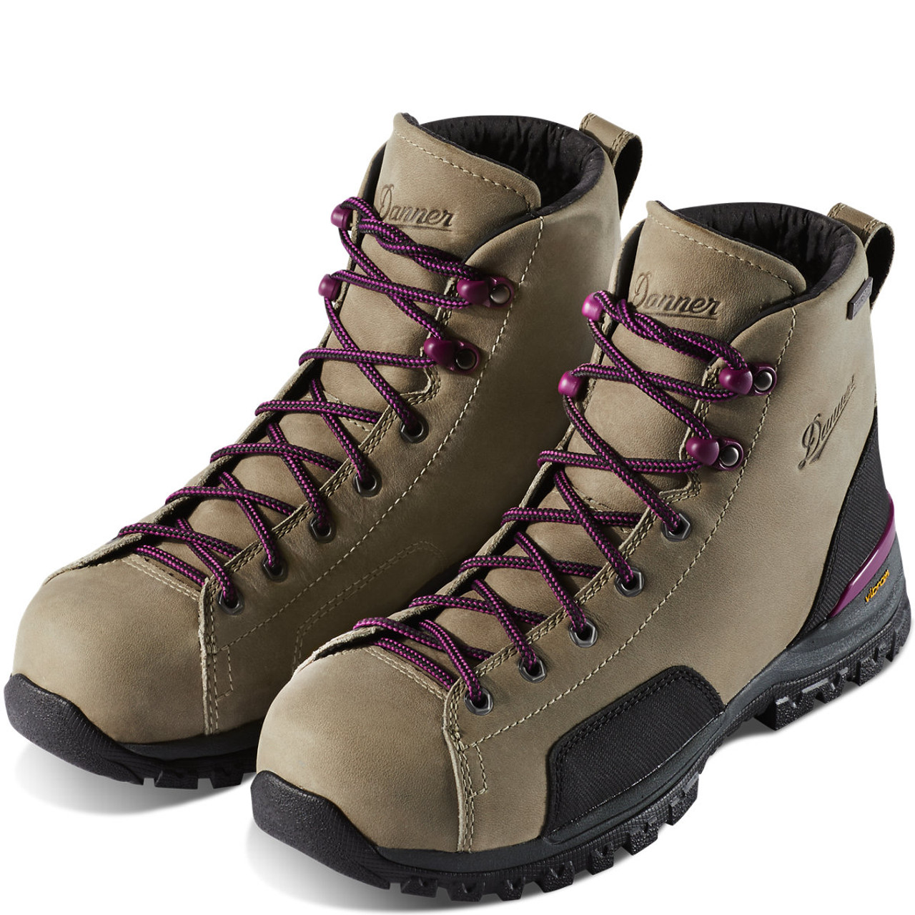 DANNER® STRONGHOLD WOMEN'S SIZING 5" GRAY COMPOSITE TOE (NMT) WORK BOOTS 16717