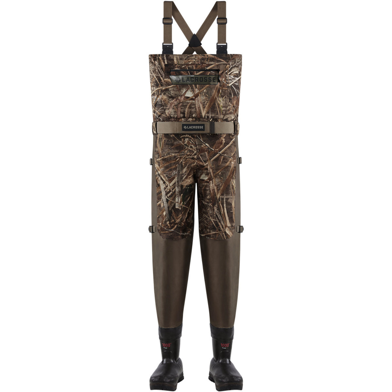 LACROSSE INSULATED ALPHA SWAMPFOX MEN'S REALTREE MAX-5 1000G WADERS BOOTS 700088