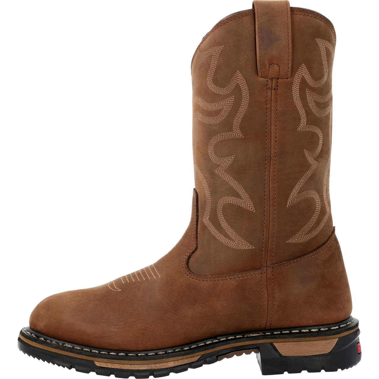 ROCKY ORIGINAL RIDE USA STEEL TOE WESTERN BOOTS RKW0419 