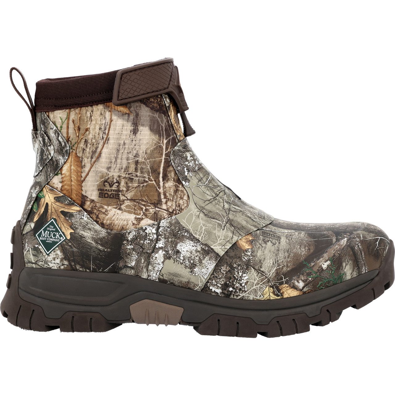 MUCK MEN'S REALTREE EDGE™ APEX MID ZIP ANKLE BOOTS MAX-ZMEG