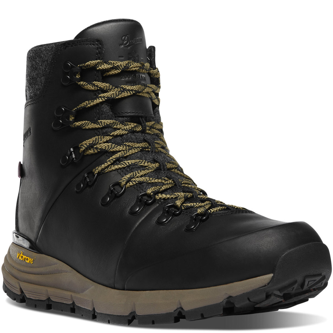 DANNER® ARCTIC 600 SIDE-ZIP MEN'S  JET BLACK/MOJAVE 200G HIKE BOOTS 67346 