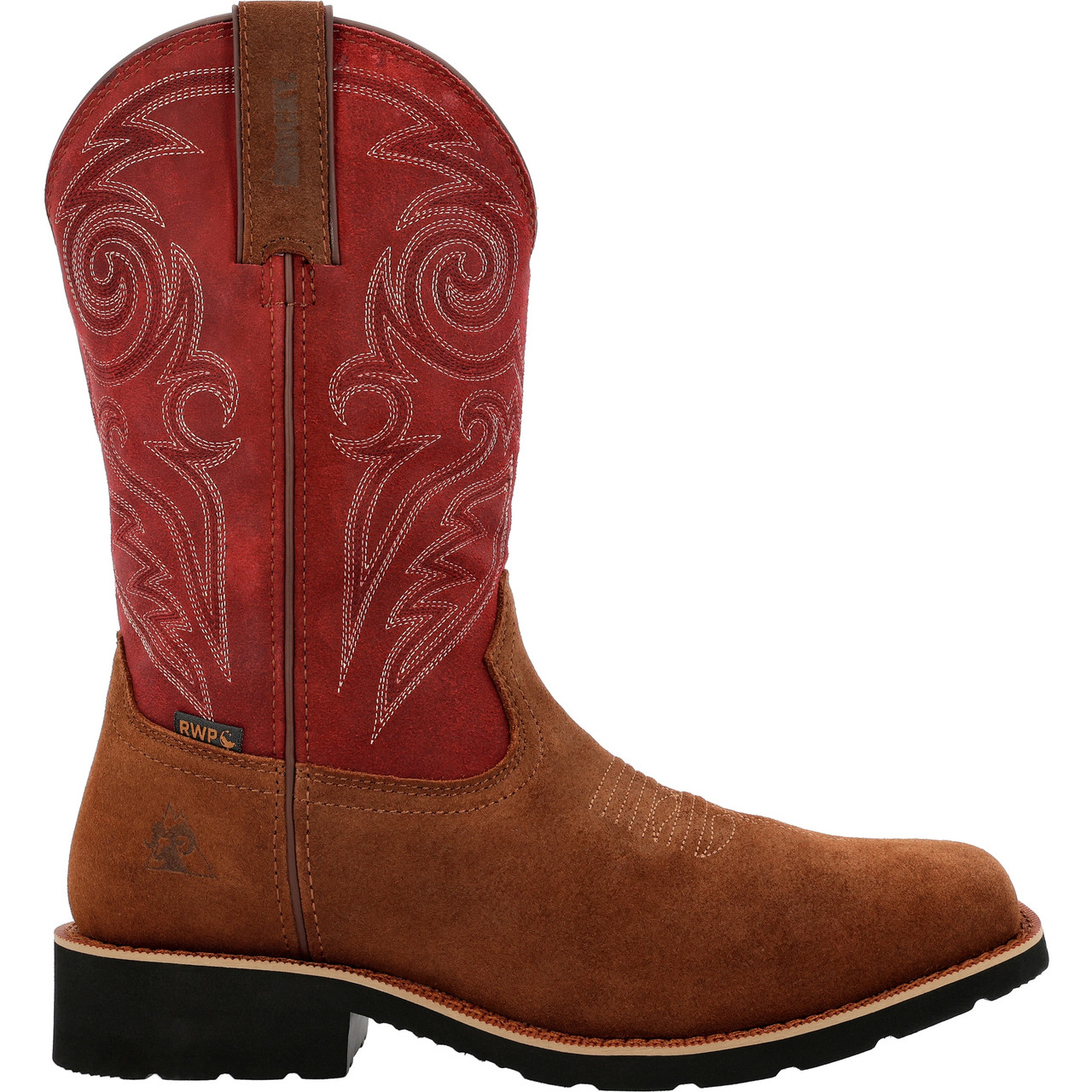 ROCKY MONOCREPE 12” WATERPROOF WESTERN BOOTS RKW0432