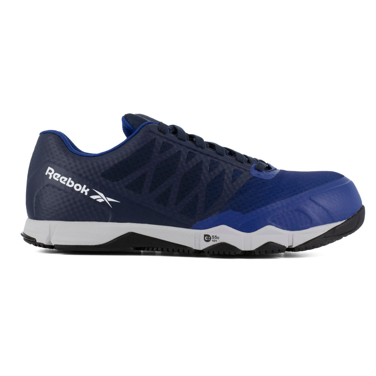 REEBOK SPEED TR WORK MEN'S ATHLETIC SHOE BLUE/BLACK BOOTS RB4451 