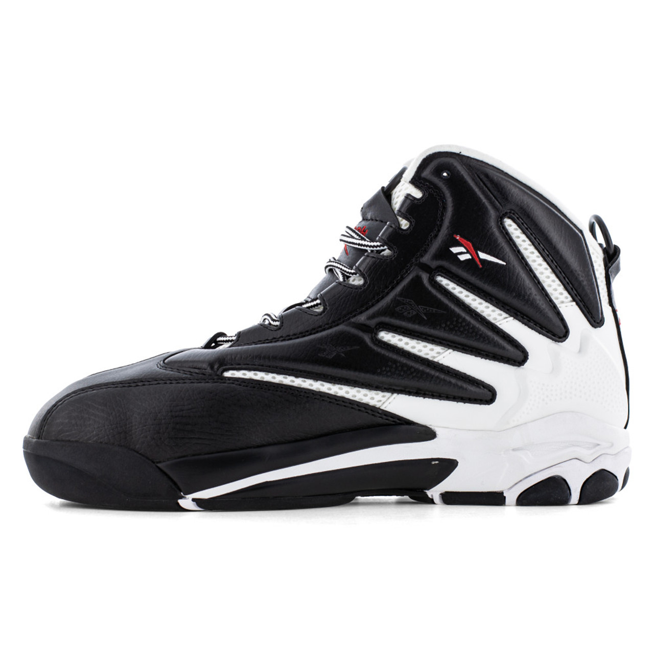 REEBOK THE BLAST WORK MEN'S HIGH TOP SNEAKER BLACK/WHITE BOOTS RB9402