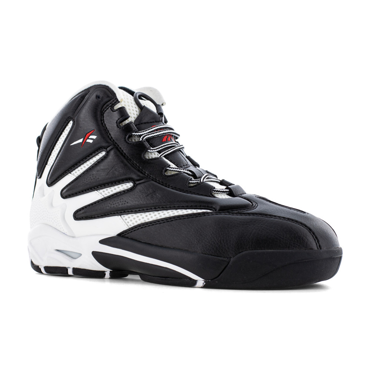 REEBOK THE BLAST WORK MEN'S HIGH TOP SNEAKER BLACK/WHITE BOOTS RB9402