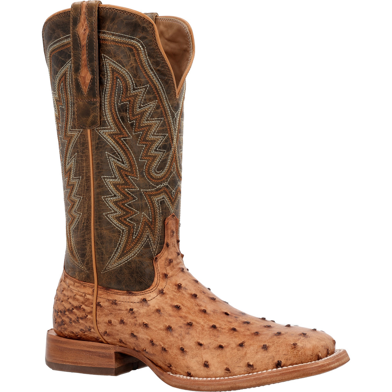 DURANGO® PRCA COLLECTION FULL-QUILL OSTRICH WESTERN BOOTS DDB0472