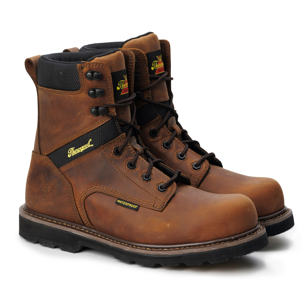 THOROGOOD JOB-SITE SERIES – 8″ CRAZY HORSE WATERPROOF BOOTS 804-4243