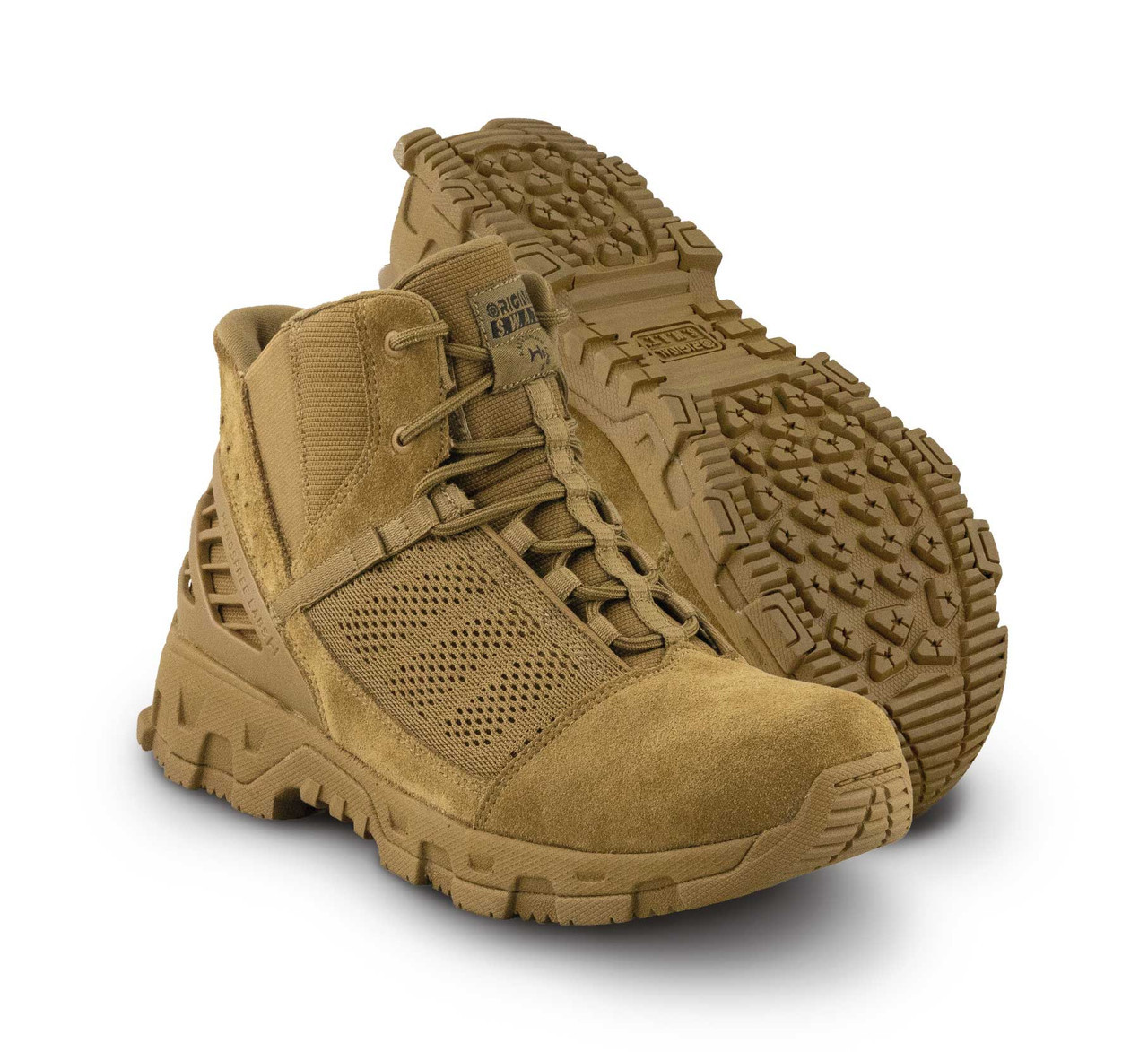 ORIGINAL SWAT ALPHA FREEDOM 6" HANDS FREE COYOTE BOOTS 173703