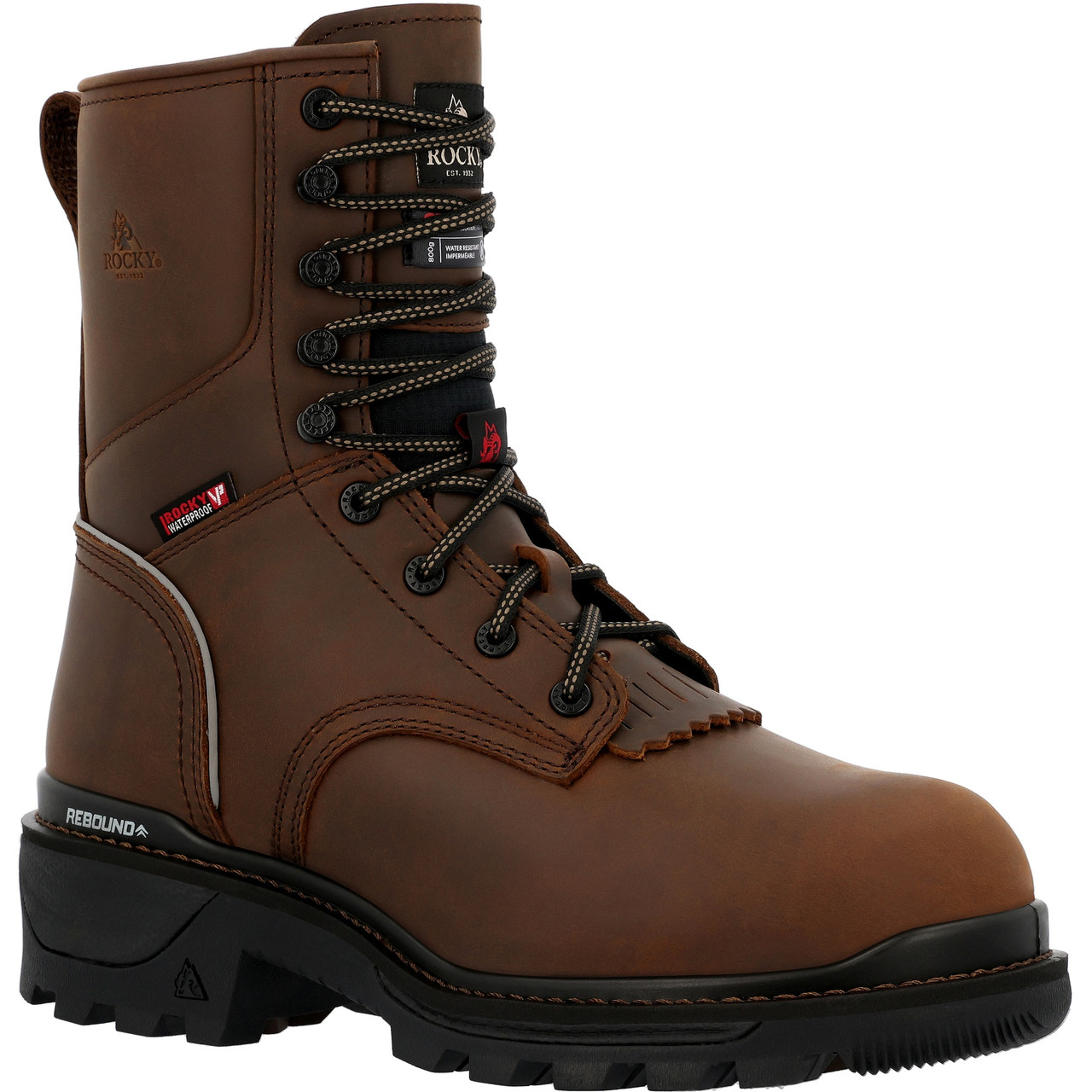 ROCKY RAMS HORN LOGGER WORK BOOTS RKK0478