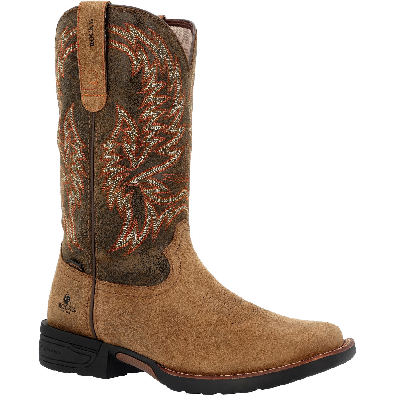 ROCKY BRONCO 12” WATERPROOF WESTERN BOOTS RKW0451