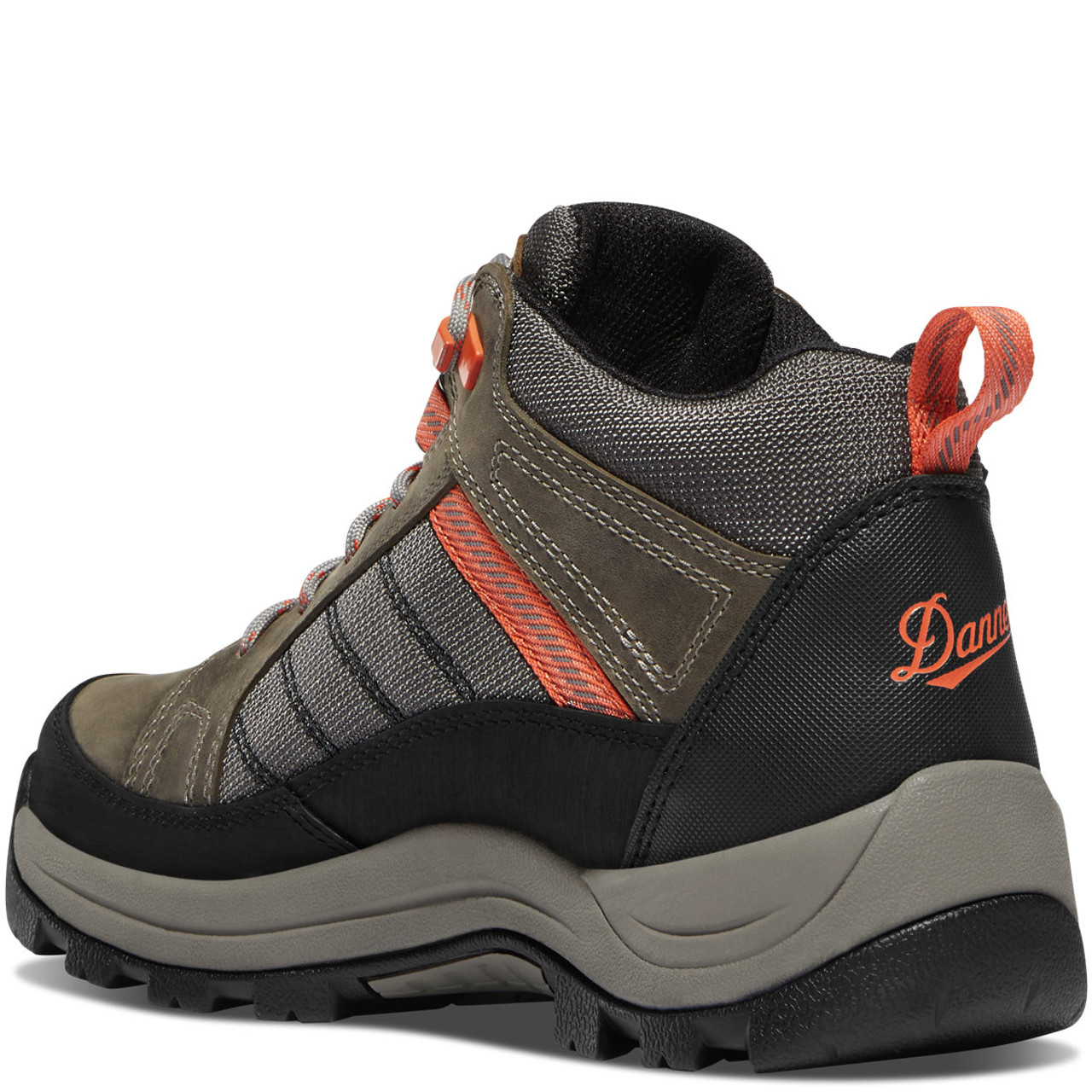 DANNER® RIVERSIDE WOMEN'S SIZING 4.5" GRAY/ORANGE ST WORK BOOTS 15347