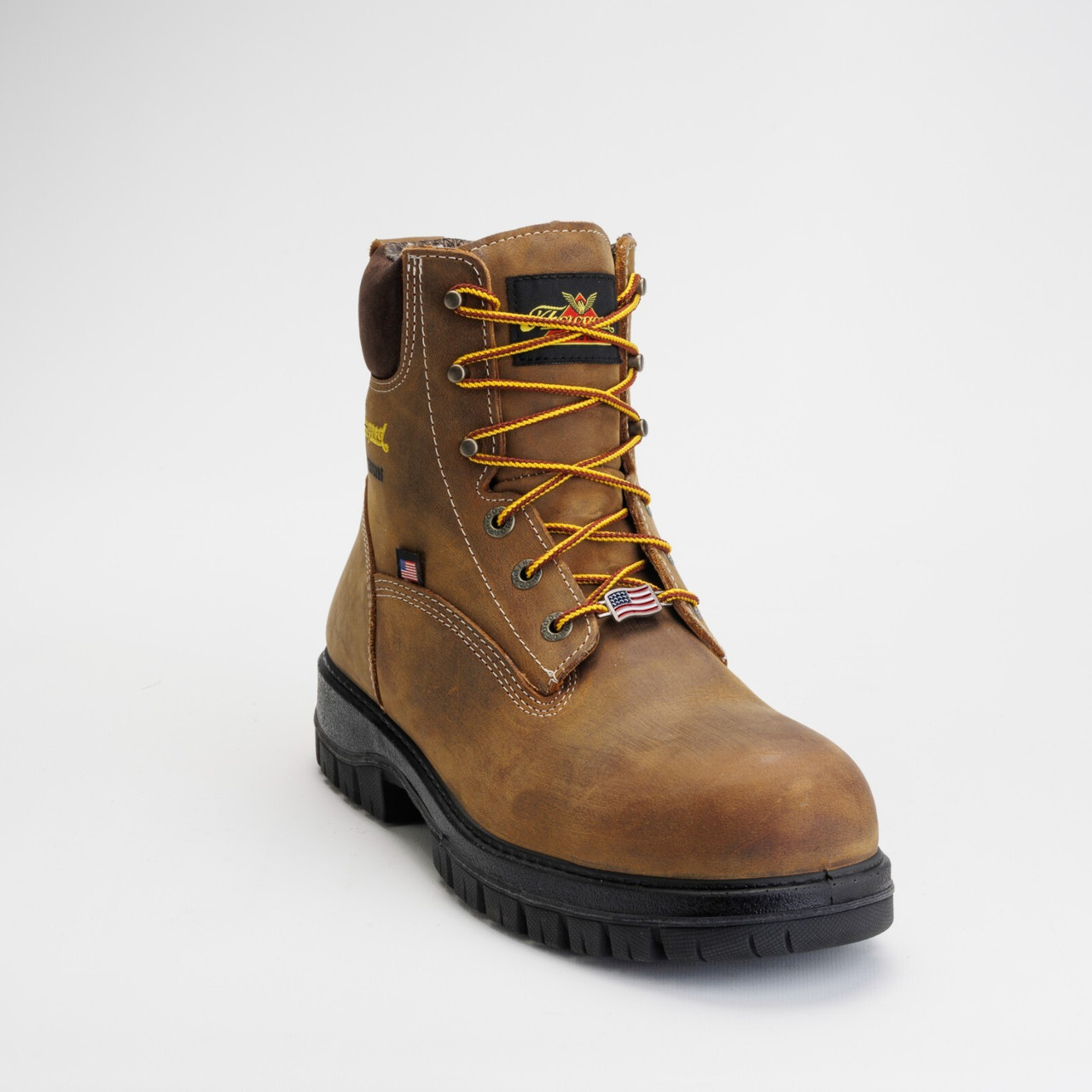 THOROGOOD GENESIS SERIES 6″ CHESTNUT NANO SAFETY TOE WATERPROOF BOOT 804-4149