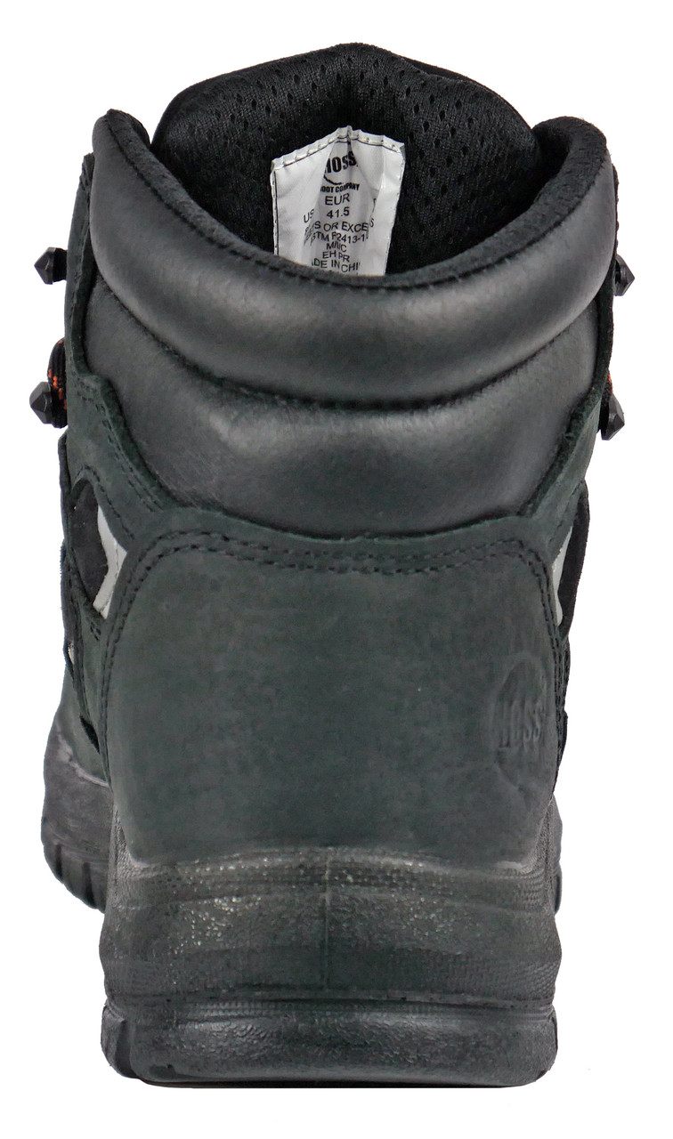 HOSS LORNE BLACK COMPOSITE TOE MEN'S SHOES BOOTS 60117