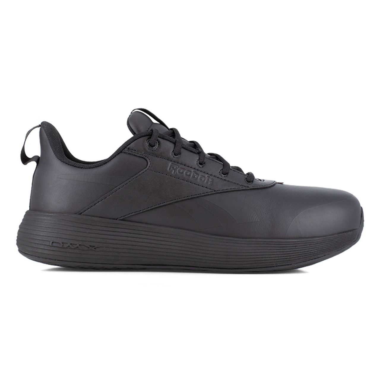 REEBOK DMXAIR COMFORT+ WORK WOMEN'S ATHLETIC SHOE BLACK BOOTS RB624 REEBOK DMXAIR COMFORT+ WORK WOMEN'S ATHLETIC SHOE BLACK BOOTS RB624