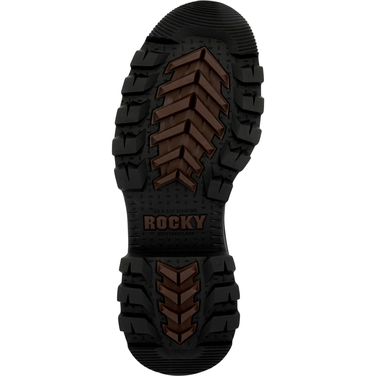 ROCKY RAMS HORN LOGGER 9 INCH SLIP RESISTANT COMPOSITE TOE WORK BOOTS RKK0509