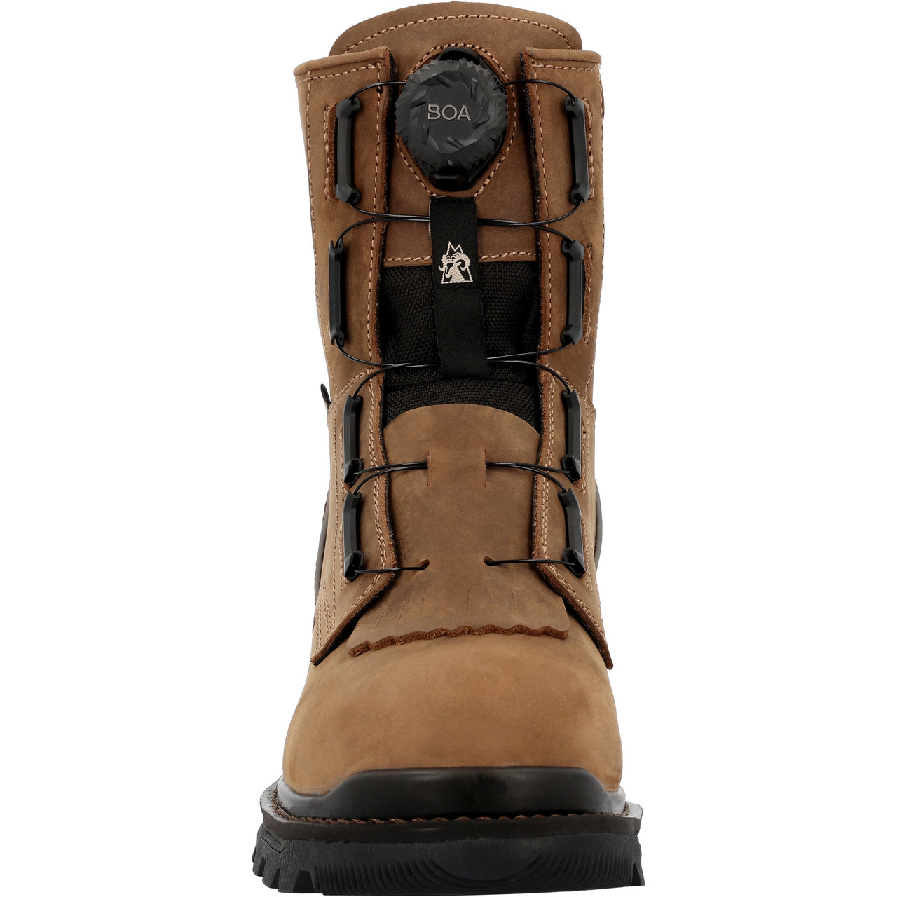 ROCKY RAMS HORN LOGGER 9 INCH SLIP RESISTANT COMPOSITE TOE WORK BOOTS RKK0509