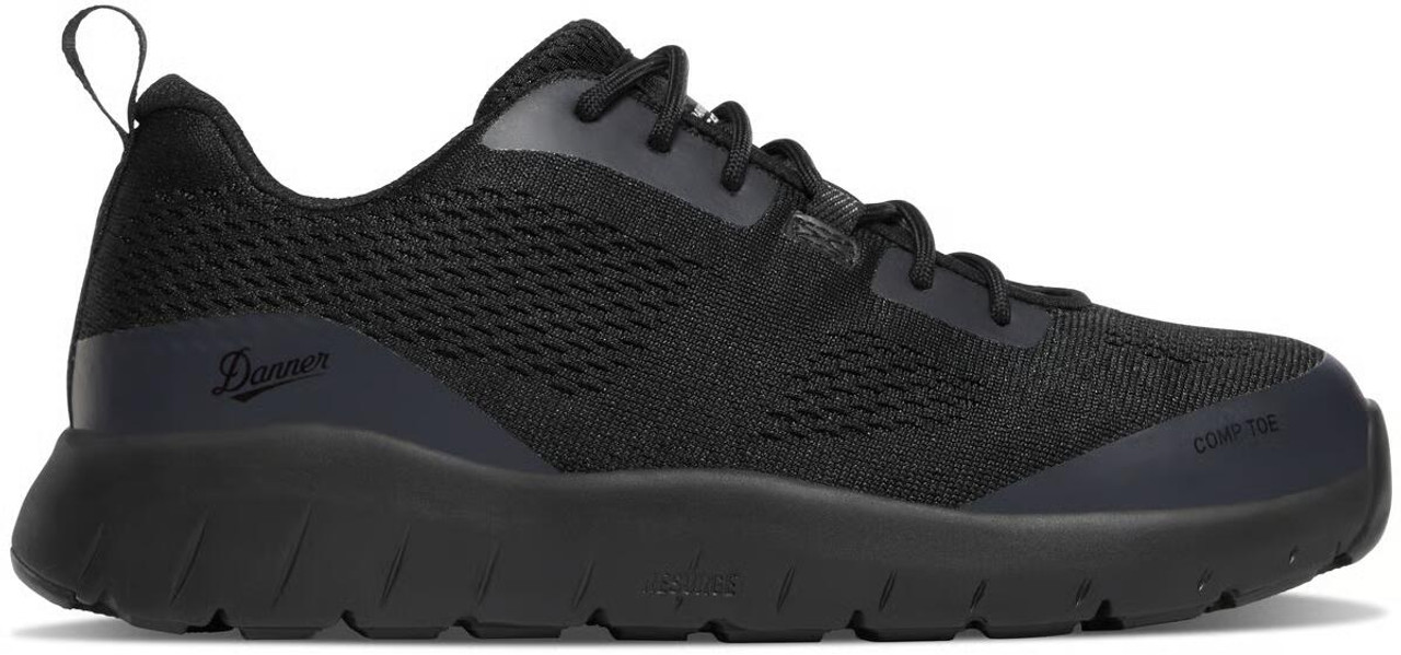DANNER® RUN TIME 3" BLACK ESD NMT WOMEN'S BLACK COMPOSITE TOE WORK BOOTS 12383 DANNER® RUN TIME 3" BLACK ESD NMT WOMEN'S BLACK COMPOSITE TOE WORK BOOTS 12383