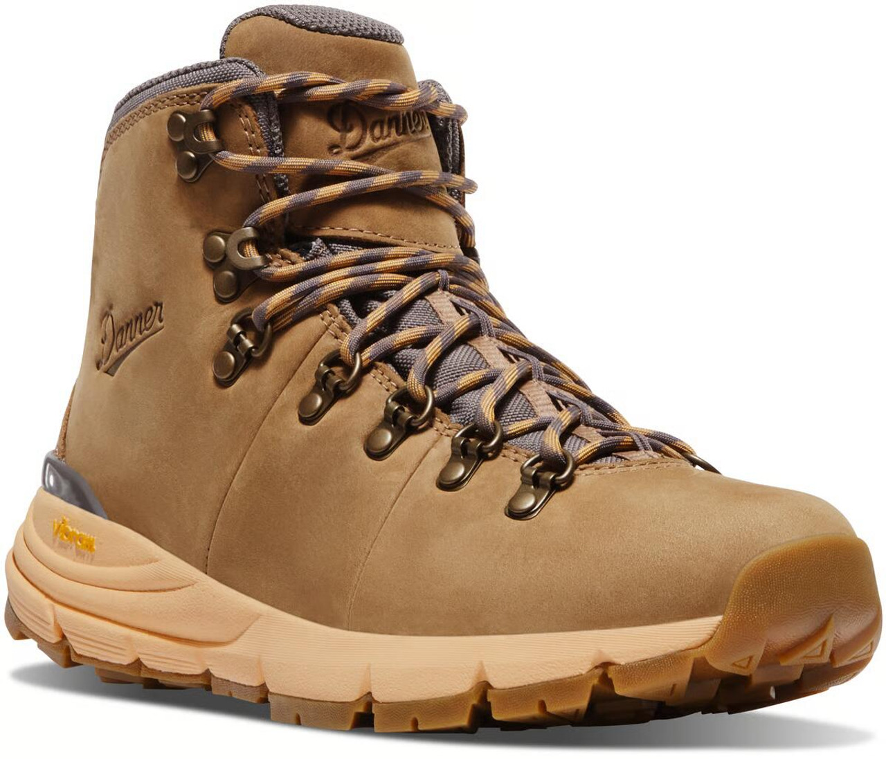 DANNER® MOUNTAIN 600 LEAF WOMEN'S MALT BROWN/GULL GRAY OUTDOOR HIKE BOOTS 62715