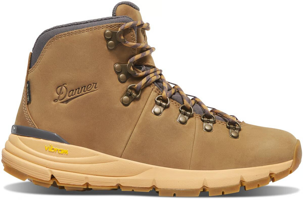 DANNER® MOUNTAIN 600 LEAF WOMEN'S MALT BROWN/GULL GRAY OUTDOOR HIKE BOOTS 62715